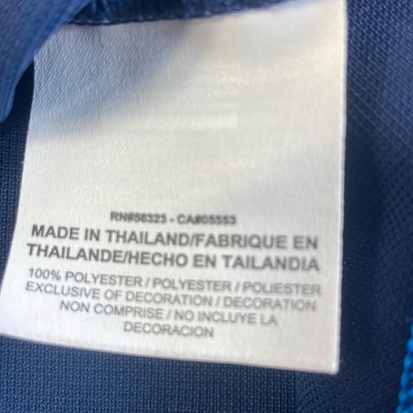 Nike Golf Tour Performance Men’s Short Sleeve Polo Shirt, Navy Striped, size Med - Picture 4 of 8